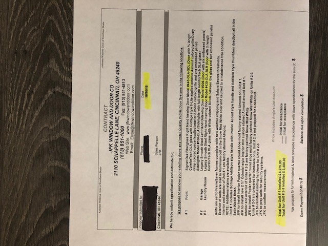 Jfk Window Door Co Reviews Cincinnati Oh Angie S List